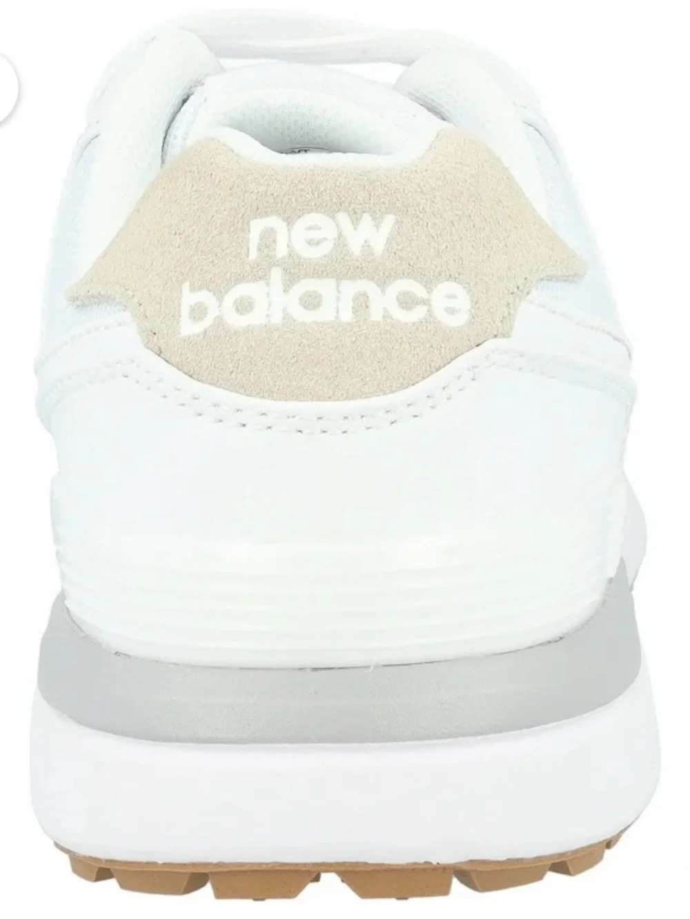 New Balance 574 Sneakers spikeless,Green V2 in White and Tan Unisex
